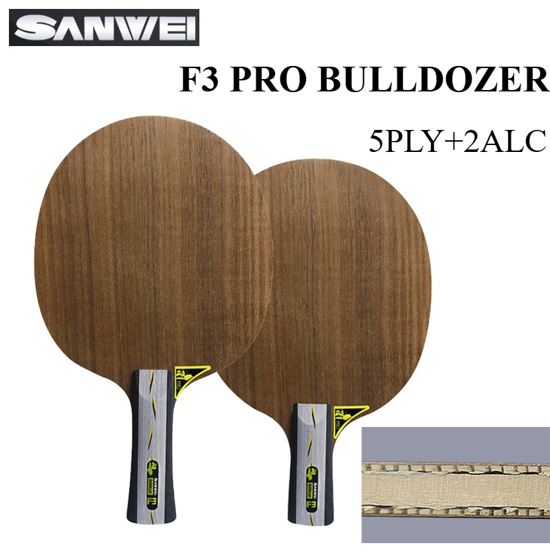 Table Tennis Paddle - SANWEI F3 PRO BULLDOZER 탁구 블레이드