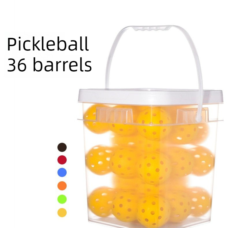 Sports Equipment Set - 40홀 피클볼 세트 36개 배럴형 휴대용
