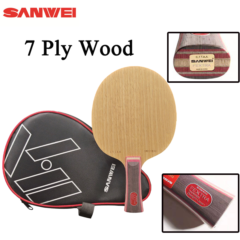 Table Tennis Paddle - 새로운 SANWEI FEXTRA 7 탁구 블레이드