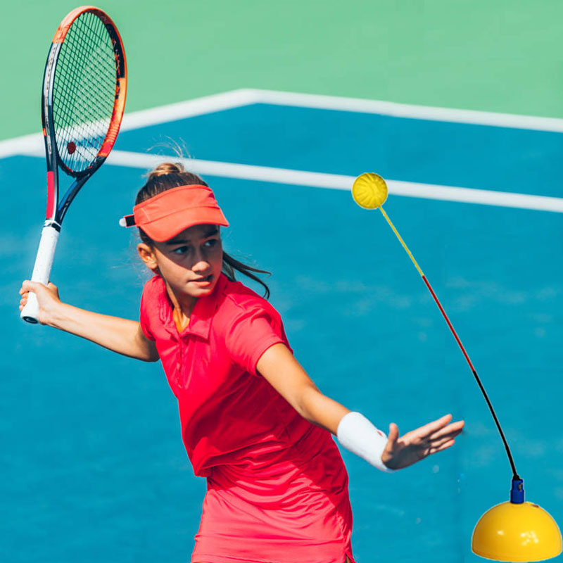 Sports Equipment For Tennis - 전문 테니스 트레이너 휴대용 연습 훈련