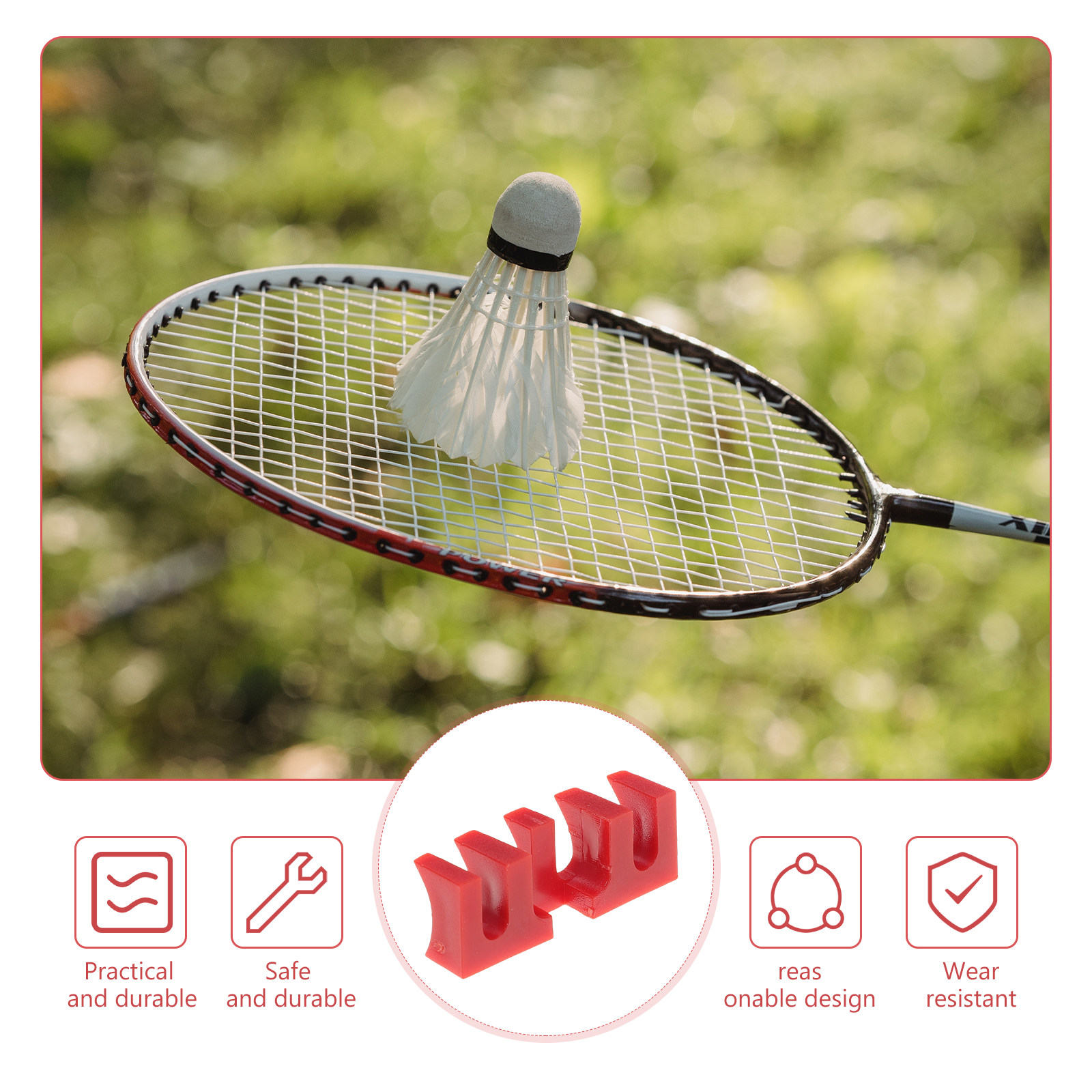2개입 배드민턴 라켓 하중 분산기 라켓 스트링 고정기  - Badminton Racket Carbon 리뷰 및 가격