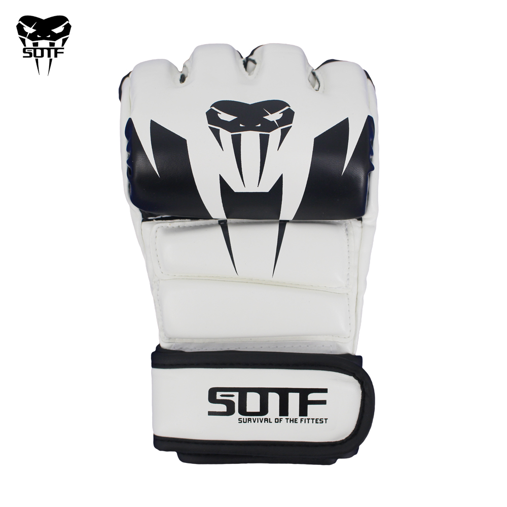 SOTF 흰색 MMA 독사 여러 가지 빛깔의 권투 장갑 - Boxing Glove Set 리뷰 및 가격