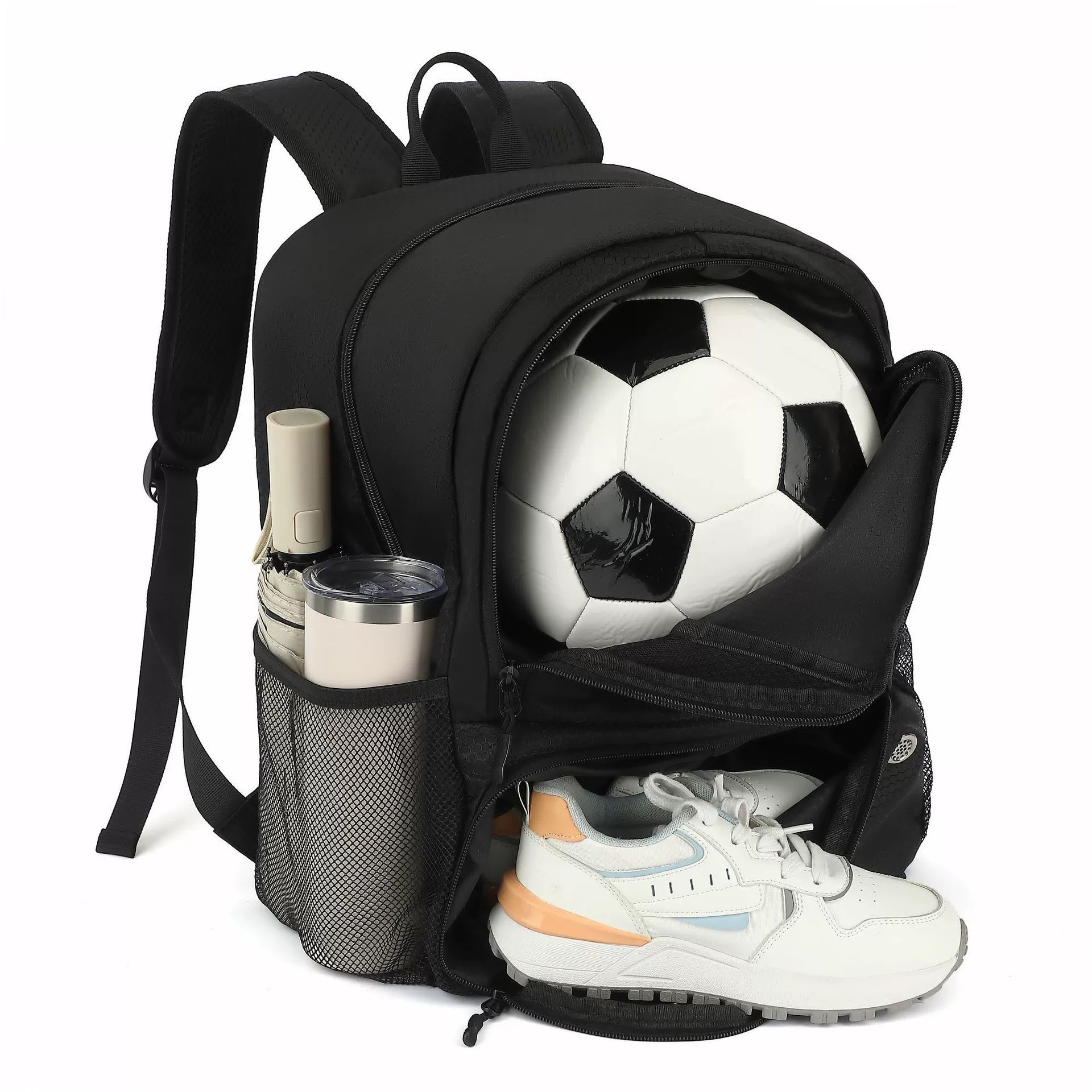 더블 숄더 축구 가방, 방수 스포츠 장비 가방, 야외  - Sports Equipment Air China 리뷰 및 가격
