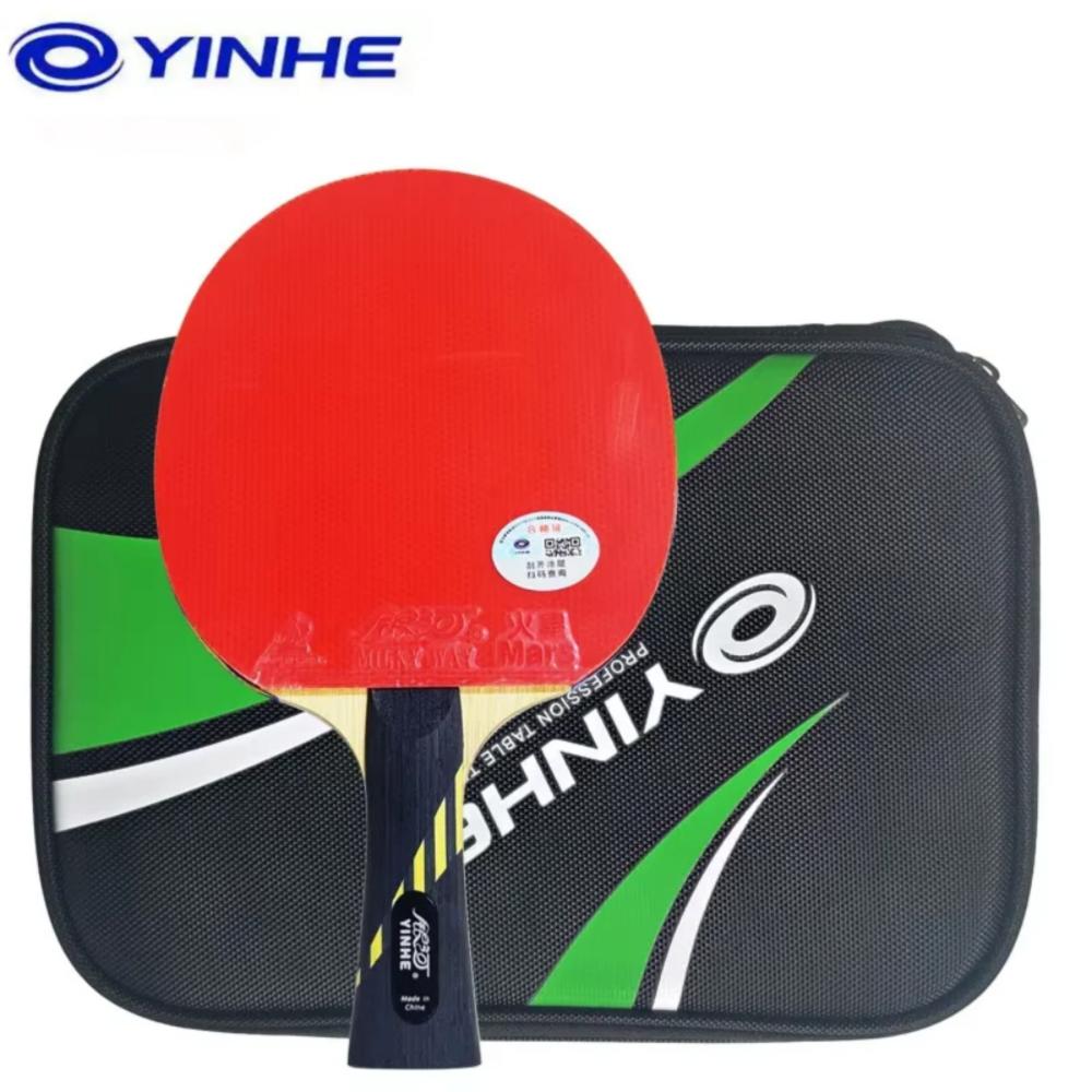 전문가용 Yinhe 9 스타 탁구 라켓 09B ITTF - Badminton Racket Carbon 리뷰 및 가격