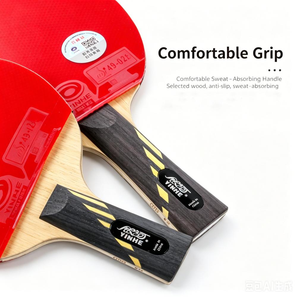 전문가용 Yinhe 9 스타 탁구 라켓 09B ITTF - Badminton Racket Carbon 리뷰 및 가격